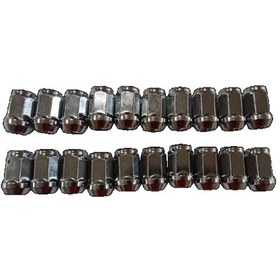 Resim Somun Takımı M12 x 1.5 Aa=19 MM Boy=35 MM Takım 20 Adet 