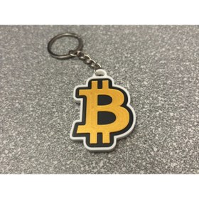 Resim Szdesing Bitcoin Logo Anahtarlık 