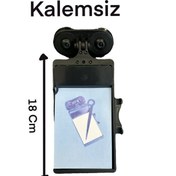 Resim gcstore Çift Vantuzlu Notal Kalemsiz 18 cm X 9 cm 