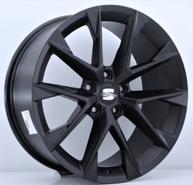 Resim R1 Wheels 18 inç 5*112 ET40 Mat Siyah Jant Takımı (J-287) 