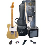Resim SX SE2-SK-BSB Elektro Gitar Seti (Butter Scotch Blonde) 