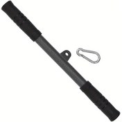 Resim Willowhaven Tip B Örgülü Paslanmaz Çelik Dambıl Barı - Kaymaz Tutma Yeri İle Sırt Ve Kol Antrenmanı 