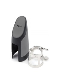 Resim D'addario Woodwinds Rcl1n Rico Bb Klarnet Bek Bileziği Ve Kapak Seti Nikel Kaplama Standart Set 