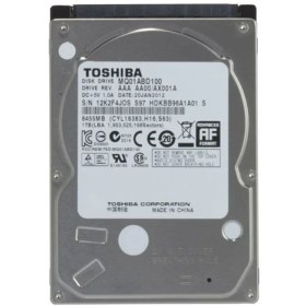 Resim Toshiba MQ Serisi 1TB 5400RPM Sata2 8Mb Cache 2.5" Notebook Disk (MQ01ABD100) 