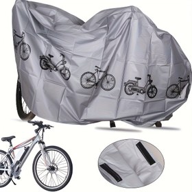 Resim All-Weather Bisiklet Kapağı - Ağır Hizmet Tipi EVA Malzeme, Elektrikli Bisikletler/Bisikletler İçin Uygun, Toz ve Buz Koruması 