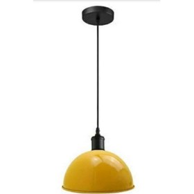 Resim Mylights Metal Sarı Sarkıt Avize 30 Cm En 