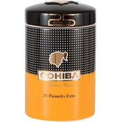 Resim Bek Tobacco Cohiba Piramides 25.ani Jar Humidor Puro Kutusu 15's 