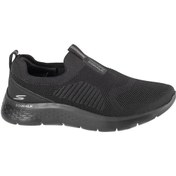 Resim Skechers Go Walk Flex Peerless Erkek Sneaker Ayakkabı Siyah Siyah | Orijinal 