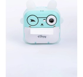 Resim 4Berry Çocuk Fotoğraf Makinesi Mavi - Anında Baskı 