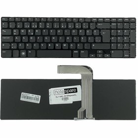 Resim Notespare Dell ile Uyumlu Inspiron P17F002, P17F003, P17F004 Notebook Klavye Siyah TR 