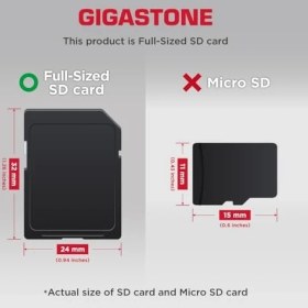 Resim Gigastone Gıgastone 512 GB Sdxc Hafıza Kartı, 4K Camera Pro, 100 Mb/s'ye Kadar, Canon Sony Nikon Olympus Dijital Kameralarla Video Kayıtları Için, A1 V30 Uhs-I U3 Sınıf 10 