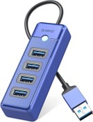 Resim Orico Usb3.0 4 Portlu 5gbps Çoklu Usb Bağlantı Noktası Çoklayıcı Hub, 15cm, Mavi, Pw4u-u3-015-bl LT07CA106 