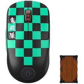 Resim Pulsar PX222TJ4 V2 Demon Slayer Tanjiro 4K Kablosuz Oyuncu Mouse 