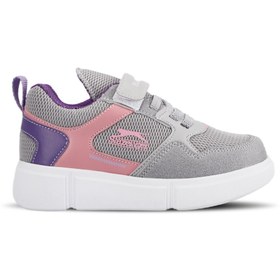 Resim Slazenger KAZUE Sneaker Kız Çocuk Ayakkabı Gri / Pembe 