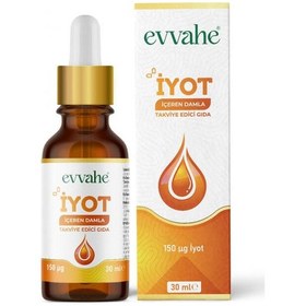 Resim İyot İçeren Damla Takviye Edici Gıda 