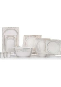 Resim Schafer Glamor Point Yemek Takımı 60 Parça Beyaz Diğer 