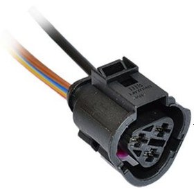 Resim Star Klips Soket 3 Kablo Radyatör Fan Müşür Soketi Volkswagen Audi Skoda Seat 1J0973203 