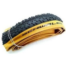 Resim Schwalbe G-one Bite 700x40 28x1.50 Tl-easy Dış Lastik Amber Yanak Siyah 