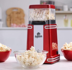 Resim Retro Küçük Popcorn Makinesi 