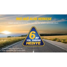 Resim İnci 12V 75 Ah Amper Japon Tip Dik Kutup Akü 