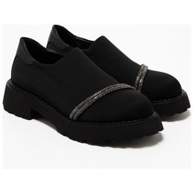 Resim Oxford Klasik Kadın Gtn-24570 John May Siyah Strec Siyah 