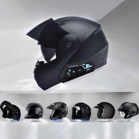 Resim budukkanda Kask Kulaklığı Motosiklet Intercom Interkom Dinleme Konuşma Özellikli Su Geçirmez 