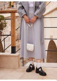 Resim Olla Collection Nevi Scuba Etek Gri 