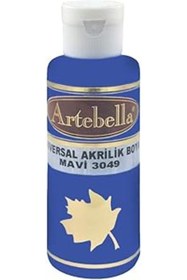 Resim Qedii Artebella 3049130 Universal Akrilik Boya 130 Cc Mavi 