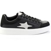 Resim Bambi Siyah Kadın Sneaker K01027060009 