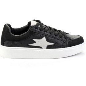 Resim Bambi Siyah Kadın Sneaker K01027060009 
