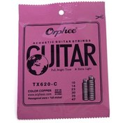 Resim Orphee TX620-C Akustik Gitar Teli 