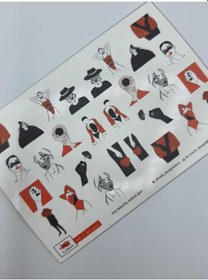 Resim Tnl Professionel Takma Tırnak Stiker Md-11 