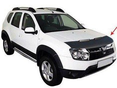 Resim Dacia Duster 2009-2018 Suni Deri Lüx Kaput Koruyucu 