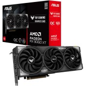 Resim Asus TUF-RX9060XT-O16G-GAMING-AMD-RADEON-RX 9060-16G-16GB GDDR6-128BIT--OC-HDMI-2XDP-EKRAN Kartı 