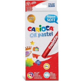 Resim Carioca Yağlı Pastel Boya Kalemi 12'li STD - STD / STD 