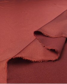 Resim Kızıl Renkte İnce Saten Kumaş 150x150cm-10962 Kızıl 