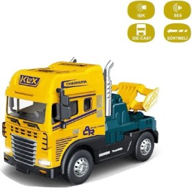 Resim Bayilik XML KLX600-345 Sürtmeli Işıklı Müzikli 1:24 Çekici (Tır Kafası) 
