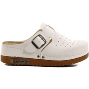 Resim Beyaz Anatomik Unisex Sabo Terlik 07-008 G Beyaz 