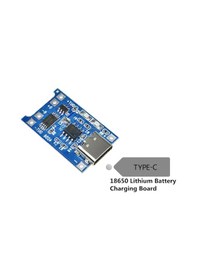 Resim Robizstore TP4056 Korumalı Lityum Pil Şarj Devresi Type C Usb Batarya 