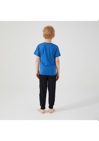 Resim Beyond Amazing D4754-3 Çocuk Cobalt Pijama 