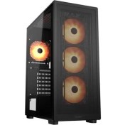 Resim MX220 RGB 650W 80+ Siyah Mesh USB 3.2 ATX Mid Tower Kasa Cougar