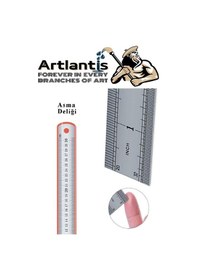 Resim Çelik Cetvel 30 Cm İnç Ölçülü 2 Adet Paslanmaz Çelik Metal Çetvel 30 Santimetre Düz Kenar Kolay Çizimler İçin Gümüş 