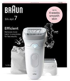 Resim Braun Silk-Epil 7 7-041 Islak ve Kuru Epilatör 