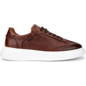 Resim Tamer Tanca Erkek Hakiki Deri Kahverengi Sneakers & Spor Ayakkabı 04 3508 Erk Ayk Sk24-25 Kahve Kahve 
