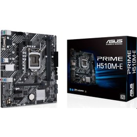 Resim Asus Prime H510M-E Intel H510 3200 MHz (OC) DDR4 Soket 1200 mATX Anakart 