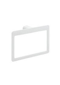 Resim Pirenei Havluluk, Yuvarlak, 23 Cm - Mat Beyaz 