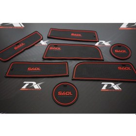 Resim Volvo S60 2018 2019 Araç Içi Silikon Kaymaz Ped Kaplama Seti 