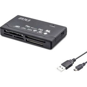 Resim Anunnaki Kart Okuyucu SD-MMC-MİcroSD-M2-XD-CF Kart Okuma USB 2.0 Taşınabilir Kart Okuyucu 