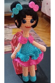 Resim Şah Marine Amigurumi oyuncak bebek 