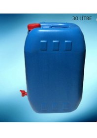 Resim Şen Plastik Musluklu 30 Litre Su Bidonu Endüstürüyel Sanayi Bidon Çok Renkli 